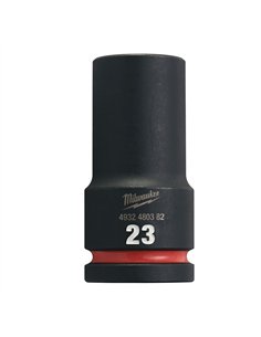 Chei tubulare de impact SHOCKWAVE IMPACT DUTY - Milwaukee - 23 mm 3/4 inch impact socket deep - 1 buc - cod 4932480382