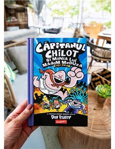 Capitanul Chilot si mania lui Madam Meduza Vol 5 - Dav Pilkey | Grafic [cartonata] 2