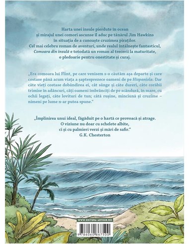 Comoara din insula - R.L. Stevenson | Arthur [cartonata]