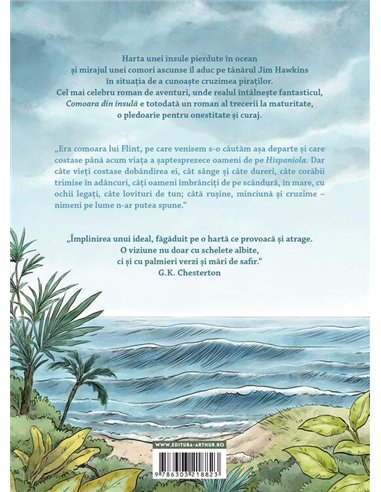 Comoara din insula - R.L. Stevenson | Arthur [cartonata]