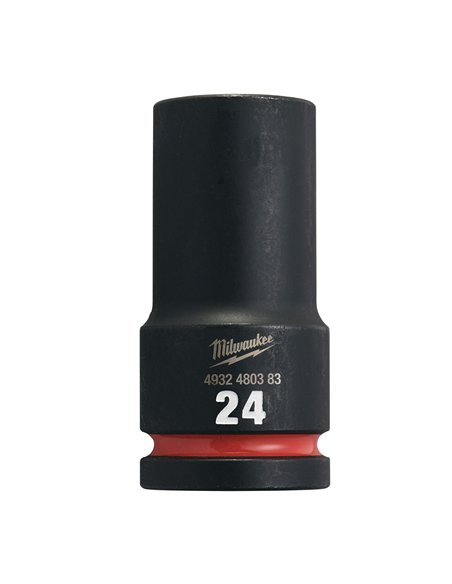 Chei tubulare de impact SHOCKWAVE IMPACT DUTY - Milwaukee - 24 mm 3/4 inch impact socket deep - 1 buc - cod 4932480383