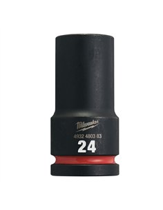 Chei tubulare de impact SHOCKWAVE IMPACT DUTY - Milwaukee - 24 mm 3/4 inch impact socket deep - 1 buc - cod 4932480383 2