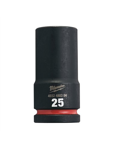 Chei tubulare de impact SHOCKWAVE IMPACT DUTY - Milwaukee - 25 mm 3/4 inch impact socket deep - 1 buc - cod 4932480384