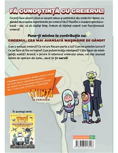Creierul. Cea mai avansata masinarie de gandit (Stiinta in comicsuri) - Tory Woollcott,Alex Graudins | Arthur [cartonata] 2