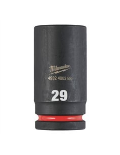 Chei tubulare de impact SHOCKWAVE IMPACT DUTY - Milwaukee - 29 mm 3/4 inch impact socket deep - 1 buc - cod 4932480388 2