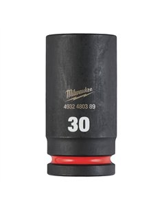Chei tubulare de impact SHOCKWAVE IMPACT DUTY - Milwaukee - 30 mm 3/4 inch impact socket deep - 1 buc - cod 4932480389