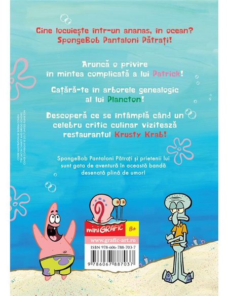 SpongeBob Comics Vol 1. Aventuri marine trasnite - Stephen Hillenburg | Grafic [cartonata]