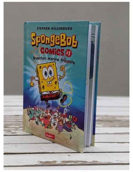 SpongeBob Comics Vol 1. Aventuri marine trasnite - Stephen Hillenburg | Grafic [cartonata]
