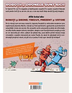 Roboti si drone. Trecut, prezent si viitor (Stiinta in comicsuri) - Mairghread Scott,Jacob Chabot | Arthur [cartonata] 2