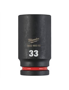 Chei tubulare de impact SHOCKWAVE IMPACT DUTY - Milwaukee - 33 mm 3/4 inch impact socket deep - 1 buc - cod 4932480392 2