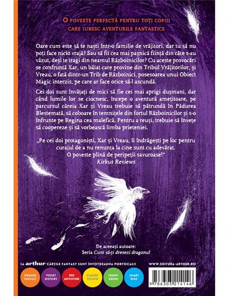 Vrajitorii de odinioara - Cressida Cowell | Arthur [cartonata]