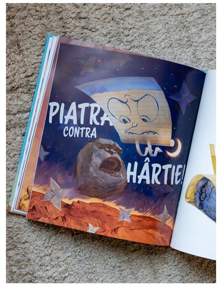 Legenda jocului Piatra foarfeca hartie - Drew Daywalt | Vlad si Cartea cu Genius [cartonata]