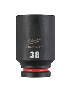 Chei tubulare de impact SHOCKWAVE IMPACT DUTY - Milwaukee - 38 mm 3/4 inch impact socket deep - 1 buc - cod 4932480397 2