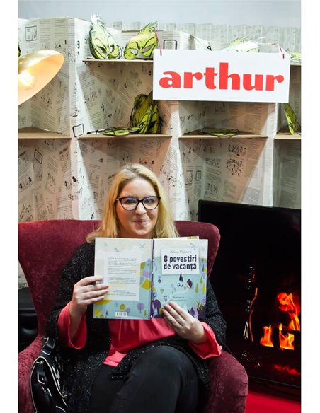 8 povestiri de vacanta - Adina Popescu | Arthur [cartonata]