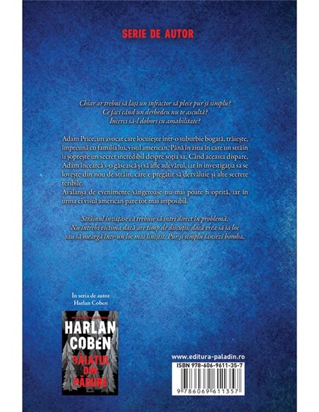 Strainul - Harlan Coben | Paladin [cartonata]