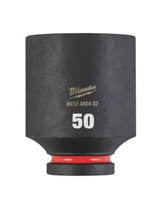 Chei tubulare de impact SHOCKWAVE IMPACT DUTY - Milwaukee - 50 mm 3/4 inch impact socket deep - 1 buc - cod 4932480402