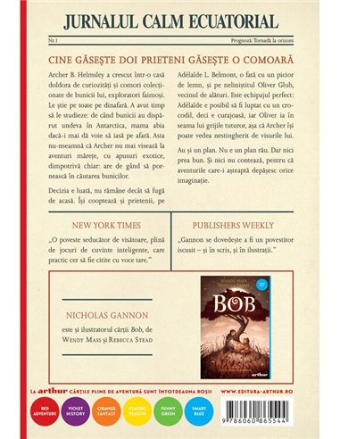 Calm ecuatorial - Nicholas Gannon | Arthur [cartonata]