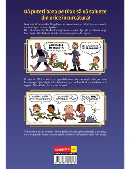 Max si Minicavalerii - Lincoln Peirce | Grafic [cartonata]