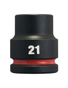 Chei tubulare de impact SHOCKWAVE IMPACT DUTY - Milwaukee - 21 mm 3/4 inch impact socket STD - 1 buc - cod 4932480363 2