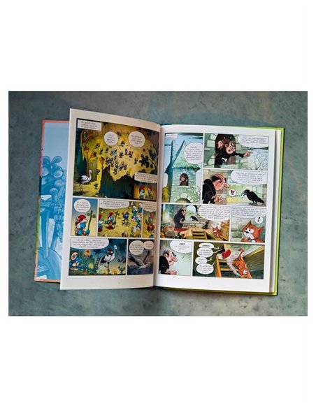 Strumfii si satul fetelor. Vol 3: Corbul - Peyo Creations | Grafic [cartonata]