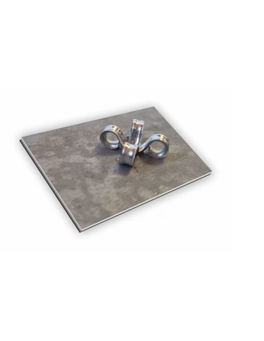 Set x 50 bucati Nituri tip ancora vopsite electrostatic RAL 7016 - Antracit dim. 5x25x16mm