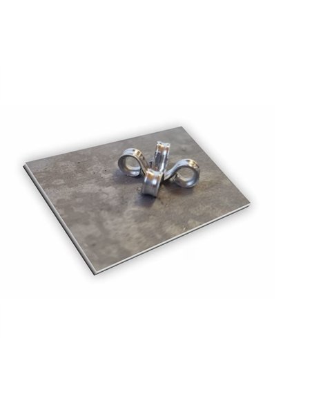 Set x 50 bucati Nituri tip ancora vopsite electrostatic RAL 7016 - Antracit dim. 5x25x16mm