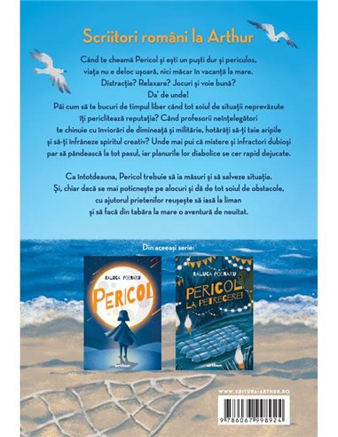 Pericol la mare! - Raluca Poenaru | Arthur [cartonata]