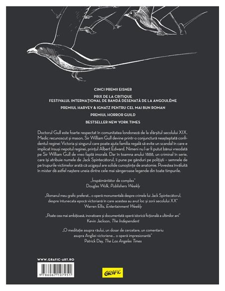 Din iad. O autopsie a lui Jack Spintecatorul - Alan Moore, Eddie Campbell | Grafic [cartonata]