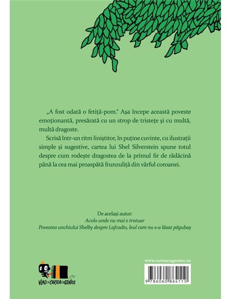 Pomul cel darnic - Shel Silverstein | Vlad si Cartea cu Genius [cartonata]