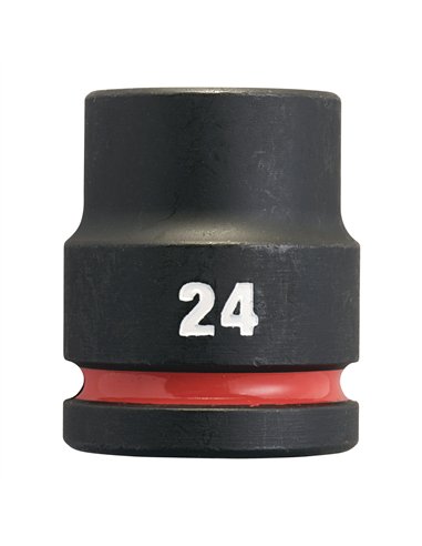 Chei tubulare de impact SHOCKWAVE IMPACT DUTY - Milwaukee - 24 mm 3/4 inch impact socket STD - 1 buc - cod 4932480366