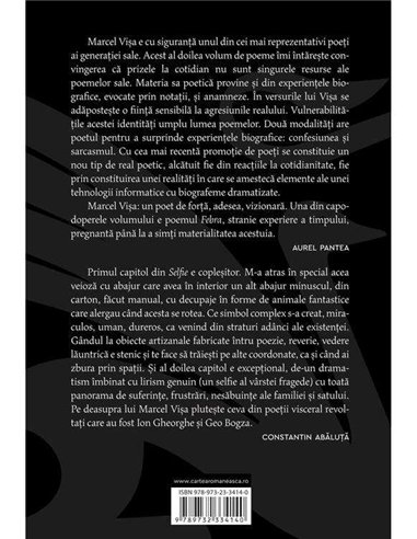 Selfie - Marcel Visa | Cartea Romaneasca [necartonata]