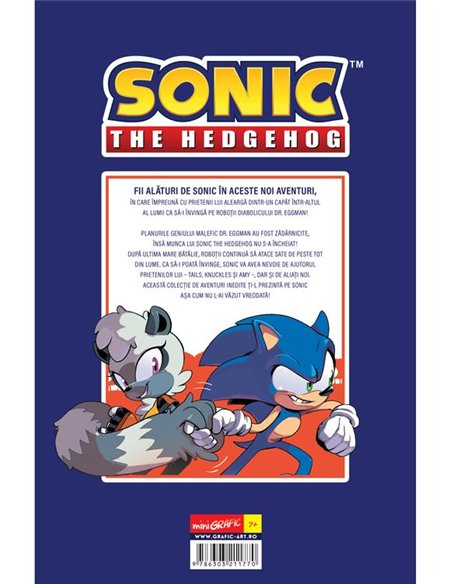 Sonic the Hedgehog 1. Efecte secundare - Ian Flynn | Grafic [cartonata]