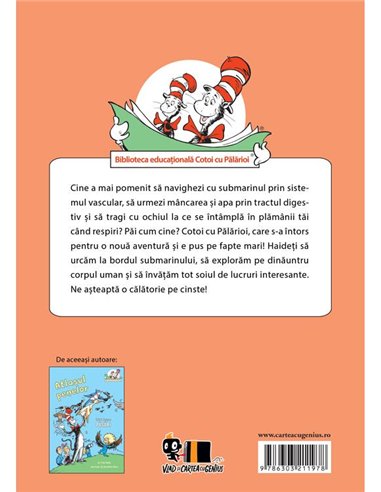 Inauntru-Afarei tale. Totul despre corpul uman - Tish Rabe | Vlad si Cartea cu Genius [cartonata]