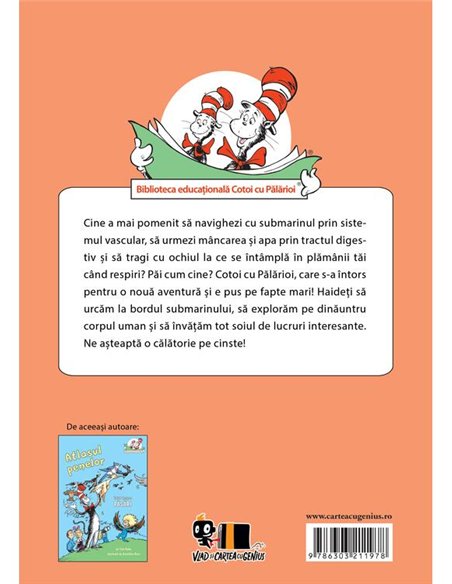 Inauntru-Afarei tale. Totul despre corpul uman - Tish Rabe | Vlad si Cartea cu Genius [cartonata]