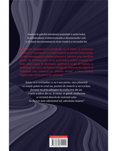 Trilogia Cosmica Vol 1. Departe de Planeta Tacuta - C. S. Lewis | Paladin [cartonata]