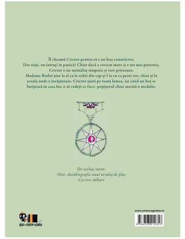 Crictor. Serpisorul cel bun - Tomi Ungerer | Vlad si Cartea cu Genius [cartonata]