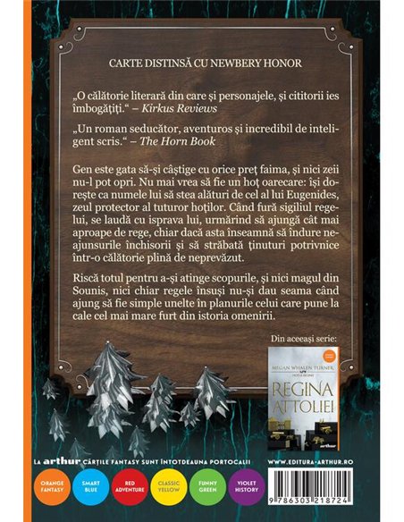 Hotul reginei 2. Regina Attoliei - Megan Whalen Turner | Arthur [necartonata]