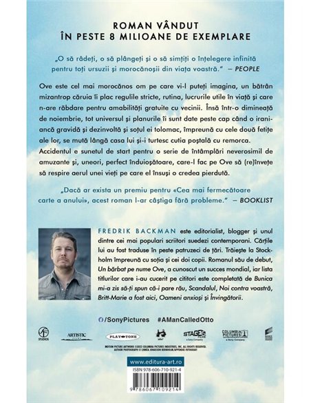 Un barbat pe nume Ove - Fredrik Backman | Editura Art [necartonata]