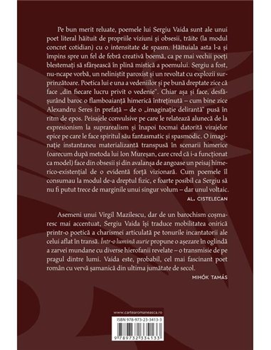 Intr-o lumina aurie - Sergiu Vaida | Cartea Romaneasca [necartonata]