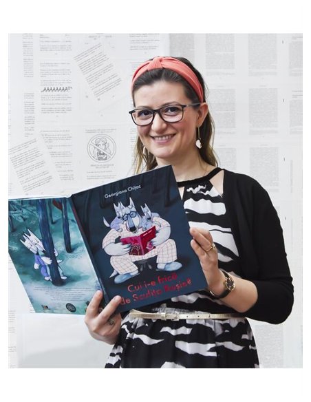 Cui i-e frica de Scufita Rosie? - Georgiana Chitac | Vlad si Cartea cu Genius [cartonata]