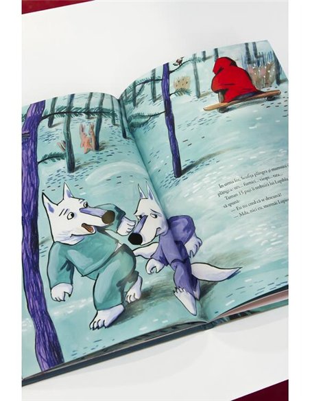 Cui i-e frica de Scufita Rosie? - Georgiana Chitac | Vlad si Cartea cu Genius [cartonata]