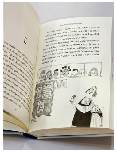 Povestea lui Angelino Brown - David Almond | Arthur [cartonata]