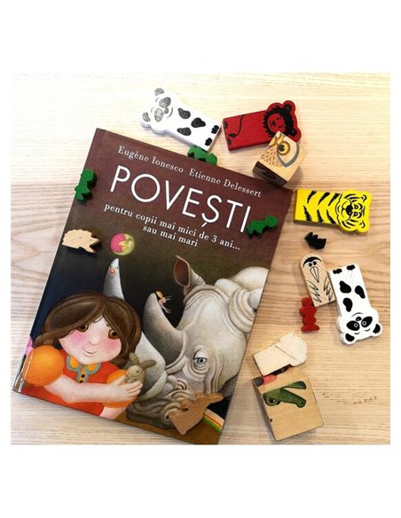 Povesti pentru copii mai mici de 3 ani... sau mai mari - Eugene Ionesco | Vlad si Cartea cu Genius [cartonata]