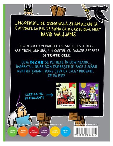 Regele Fistichiu si Jucariile Groazei Vol 3 - Andy Riley | Arthur [cartonata]