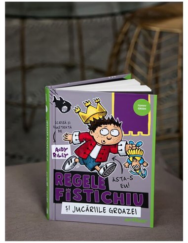 Regele Fistichiu si Jucariile Groazei Vol 3 - Andy Riley | Arthur [cartonata]