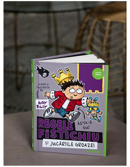 Regele Fistichiu si Jucariile Groazei Vol 3 - Andy Riley | Arthur [cartonata]