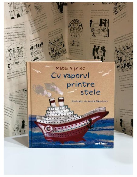 Cu vaporul printre stele - Matei Visniec | Arthur [cartonata]