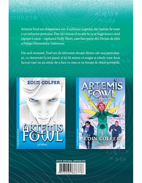 Box set ARTEMIS FOWL (2 volume) - Eoin Colfer | Arthur [cartonata]