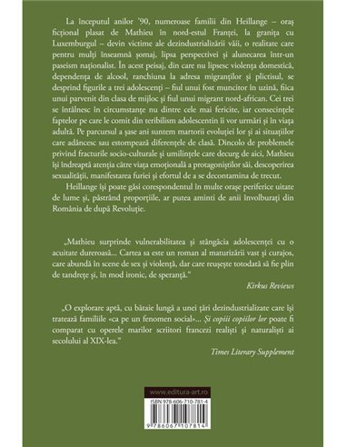 Si copiii copiilor lor - Nicolas Mathieu | Editura Art [necartonata]