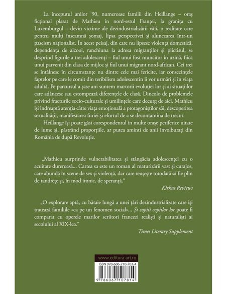 Si copiii copiilor lor - Nicolas Mathieu | Editura Art [necartonata]